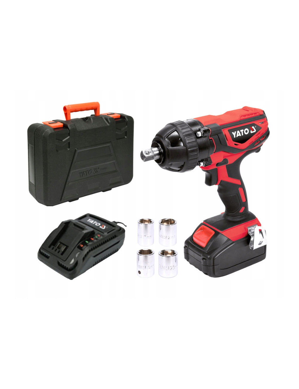 YATO KLUCZ UDAROWY 18V 1/2 300Nm 1x2,0Ah LI-ION 82804