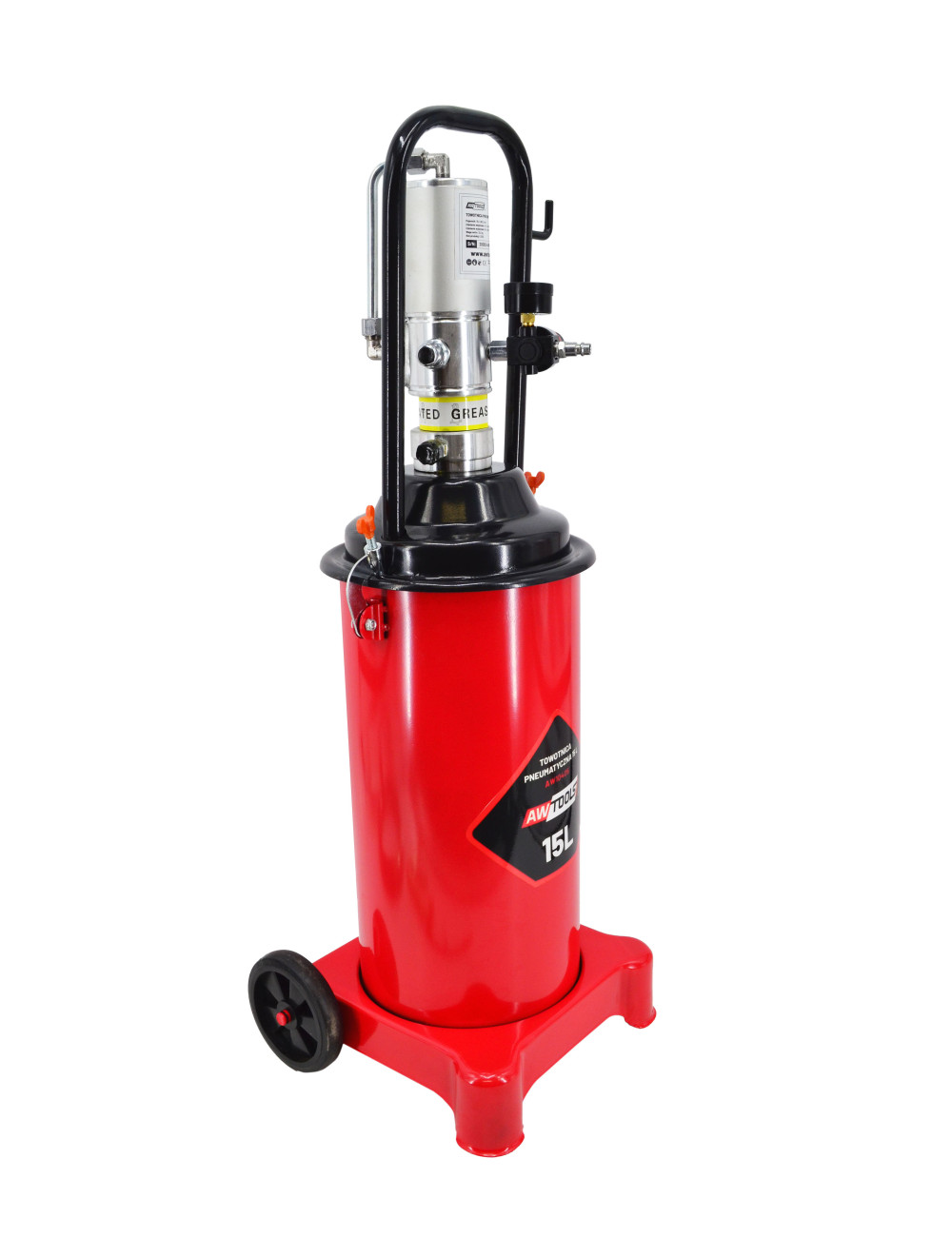 AWTOOLS TOWOTNICA PNEUMATYCZNA POJEMNIK 15L
