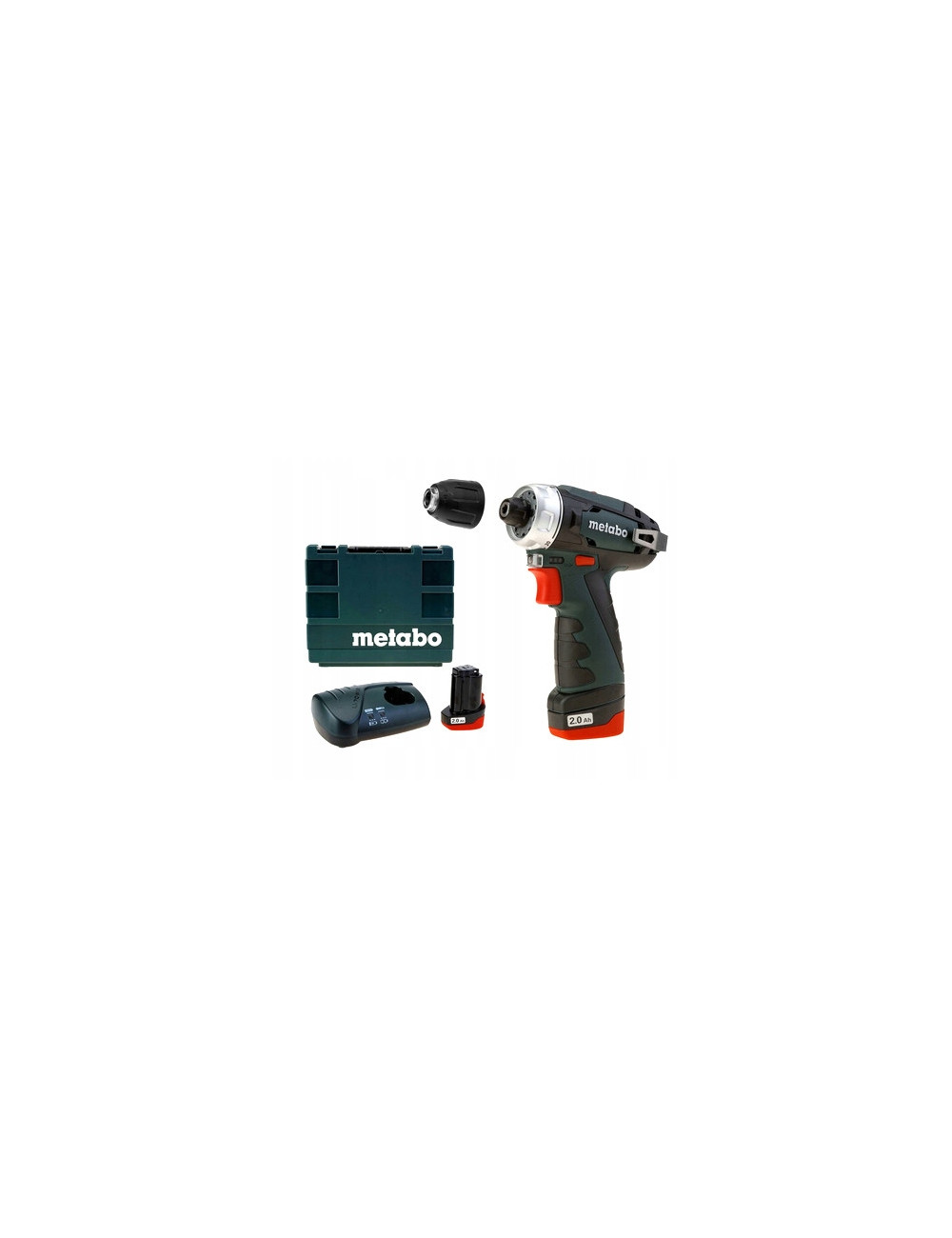 METABO WIERTARKO-WKRĘTARKA 12V 34/17Nm 2x2,0Ah WALIZKA  POWERMAXX BS BASIC