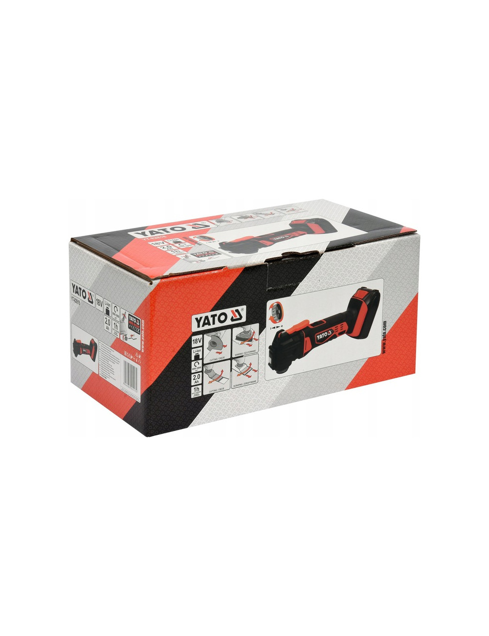 YATO NARZĘDZIE WIELOFUNKCYJNE 18V 1x2,0Ah