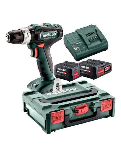 METABO WIERTARKO-WKRĘTARKA UDAROWA 12V 40/17Nm 2x2,0Ah SB 12