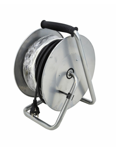 VERTEX.PRZEDŁUŻACZ  NA METELOWYM BĘBNIE 50m 3x2,5mm