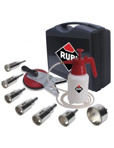 RUBI ZESTAW DO WIERCENIA W GRESIE NA MOKRO 20 28 35 43 50 65 75 + PROWADNICA MULTIDRILL + HYDRONETKA