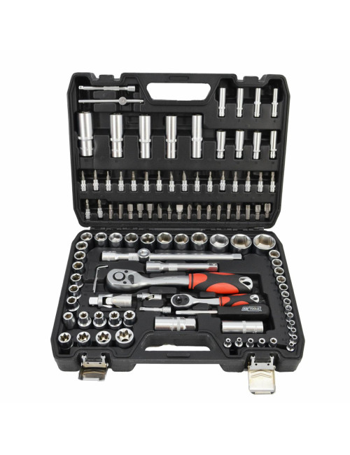 AWTOOLS ZESTAW KLUCZY  108el 1/2" / 1/4" BLACK LINE