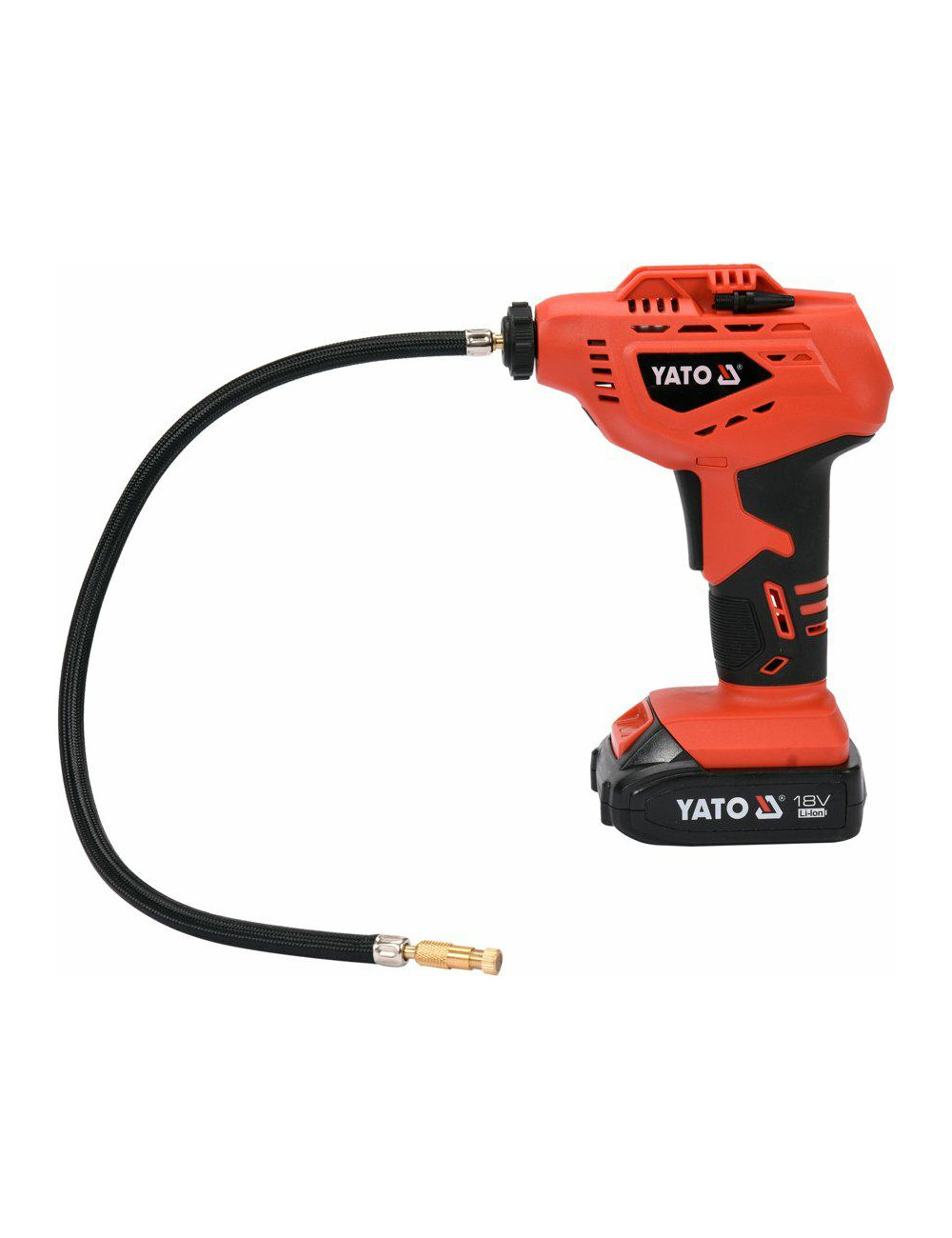 YATO KOMPRESOR / SPRĘŻARKA MINI 18V 2,0AH+ŁADOWARKA