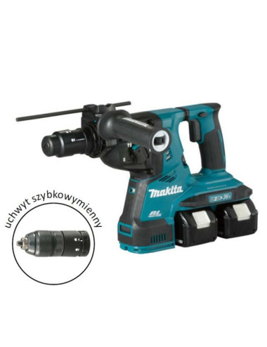 MAKITA MŁOT WIERCĄCO-KUJĄCY SDS-PLUS 2x18V 2,9J 2x5,0Ah +UCHWYT DHR280PT2J
