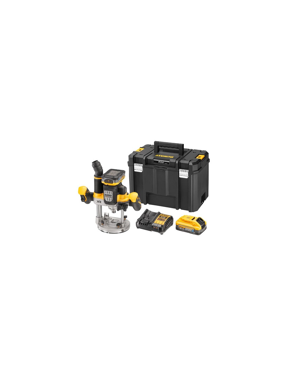 DEWALT FREZARKA  18V DCW620H2 2x1,7Ah POWERSTACK TSTAK