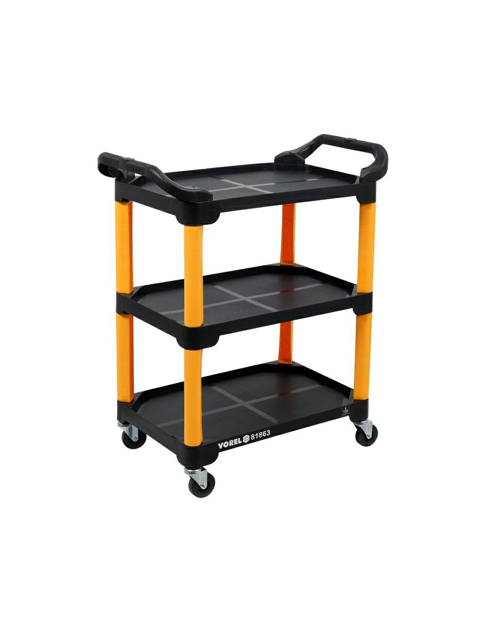 VOREL WÓZEK WARSZTATOWY KOMPOZYTOWY 3 POZIOMY