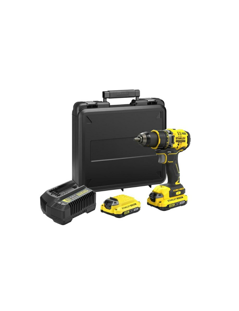 STANLEY WIERTARKO-WKRĘTARKA 18V V20 80Nm 2x2,0Ah SFMCD720D2K