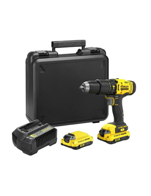 STANLEY WIERTARKO-WKRĘTARKA UDAROWA 18V V20 50Nm 2x1,5Ah SFMCD711C2K