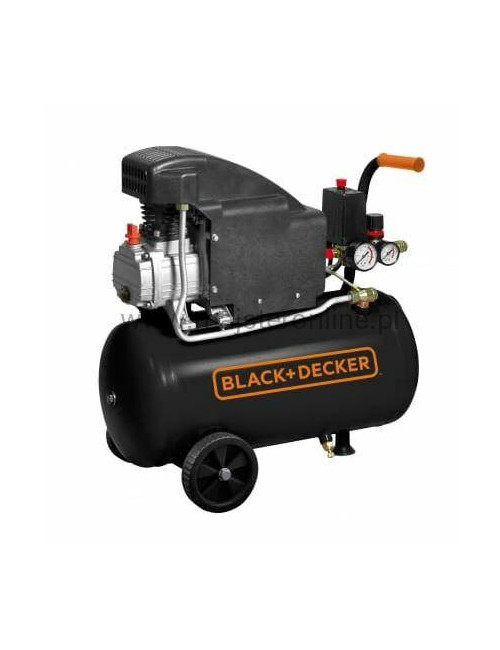 BLACK&DECKER SPRĘŻARKA OLEJ. 24L/1,5KM/8BAR