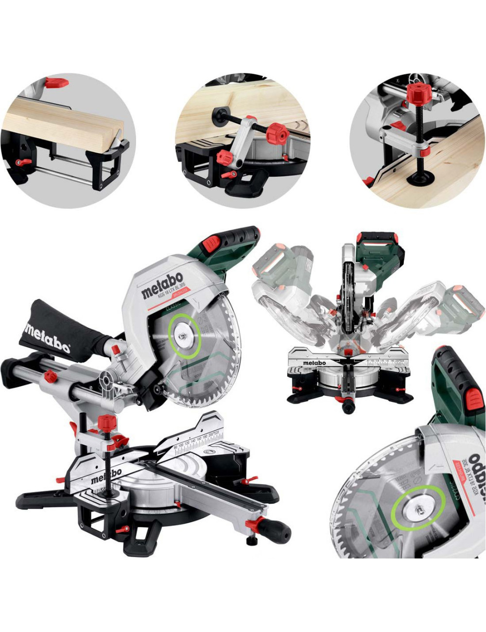 METABO PIŁA UKOŚNICA KGS 18 LTX BL 305 CARCASS