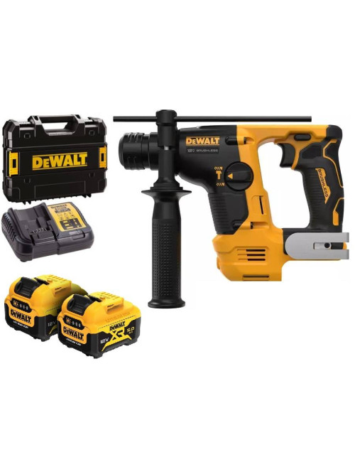 DEWALT MŁOTOWIERTARKA 12V 1,1J WIERCENIE 2x5,0Ah DCH072P2