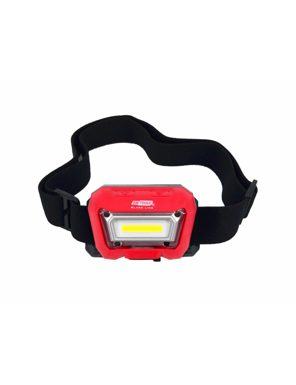 AWTOOLS BLACK LINE LATARKA CZOŁOWA FRONTE COB LED Z CZUJNIKIEM RUCHU