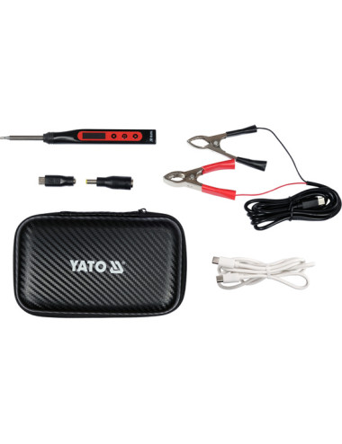 YATO LUTOWNICA CYFROWA PRZENOŚNA T12 65W