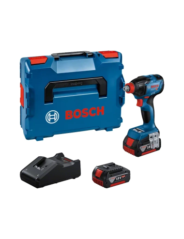 BOSCH KLUCZ UDAROWY 1/2" HEX 1/4" GDX 18V-210 C 2x5,0Ah 210Nm LB