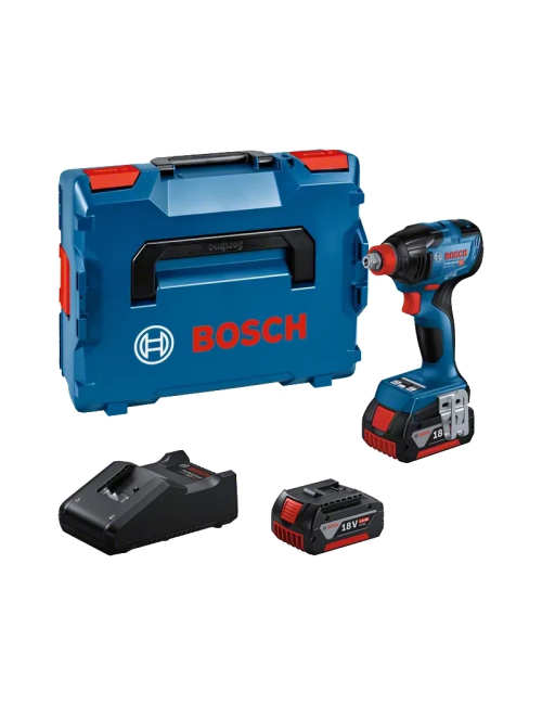 BOSCH KLUCZ UDAROWY 1/2" HEX 1/4" GDX 18V-210 C 2x5,0Ah 210Nm LB