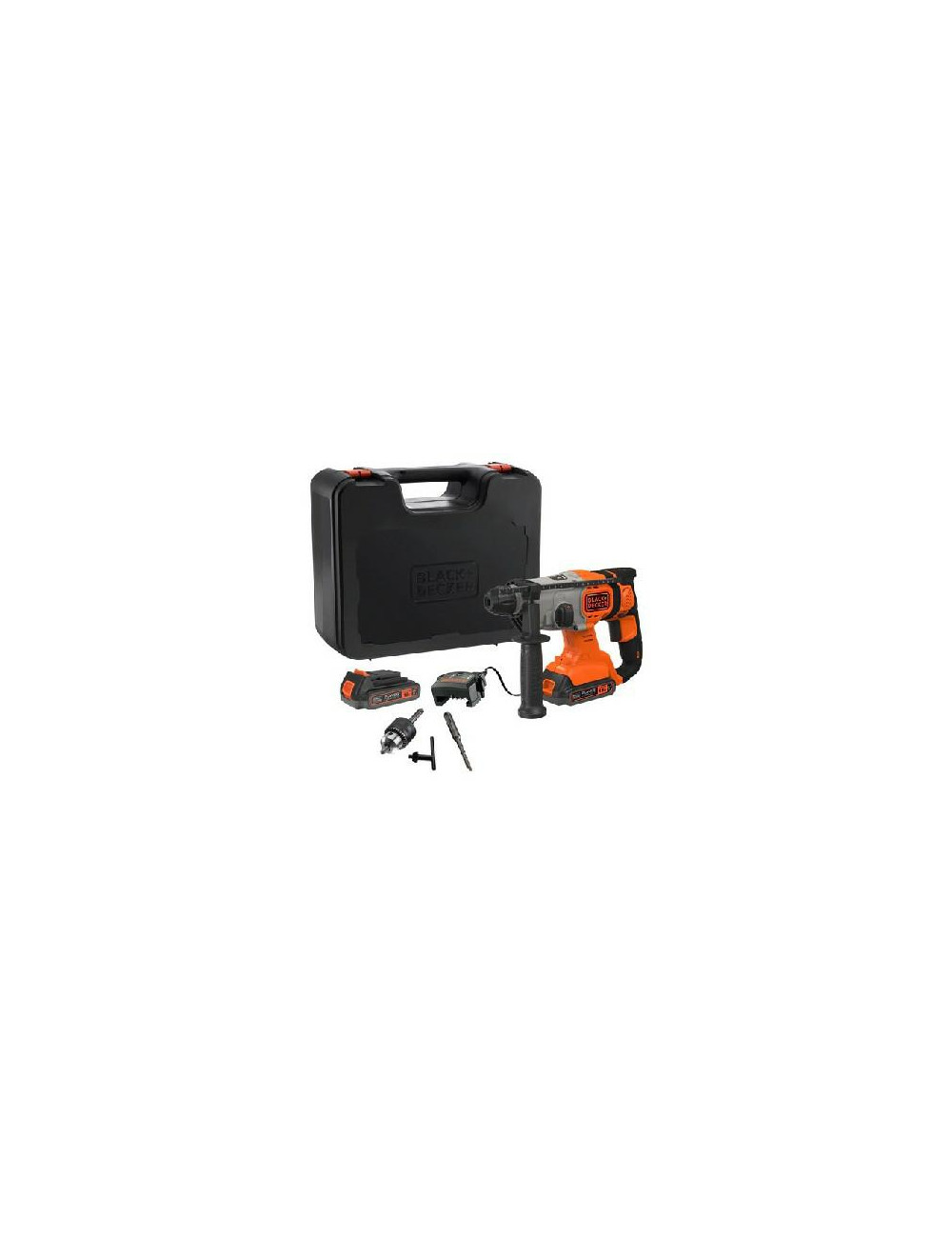 BLACK+DECKER MŁOTOWIERTARKA  18V BCD900E2K 1,2J 2x2,5Ah +UCHWYT