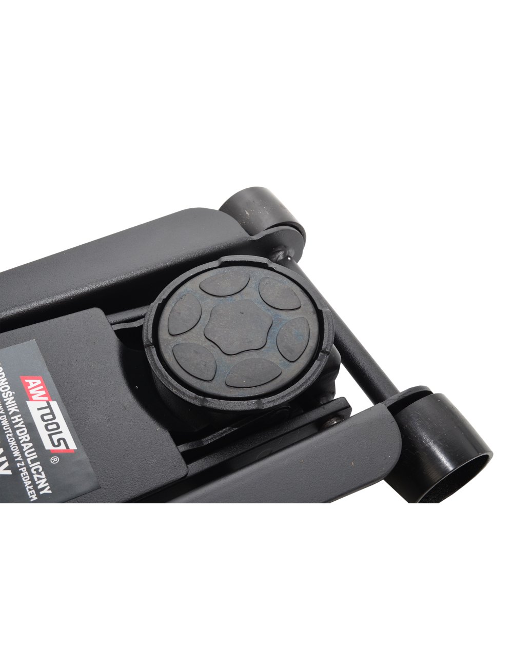 AWTOOLS DŹWIGNIK "ŻABA" NISKOPROFILOWA 2,5T PODWÓJNY TŁOK + PEDAŁ + UCHWYT 75-505mm