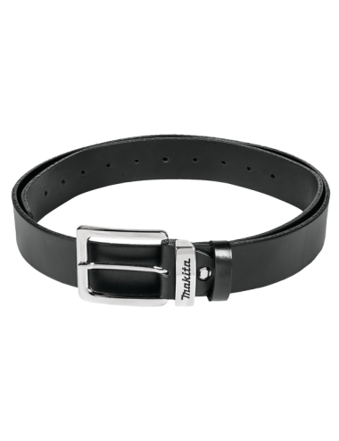 MAKITA PASEK ZE SKÓRY CZARNY (M) Z LOGO MAKITA, 40mm