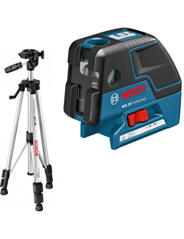BOSCH LASER KRZYŻOWY GCL 25 + STATYW BT 150