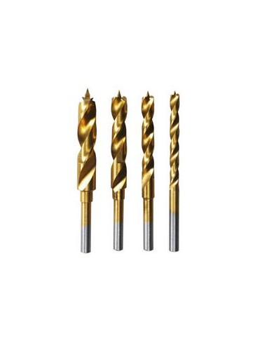 DREMEL WIERTŁO TYTANOWE DO DREWNA KOMPLET 4szt.