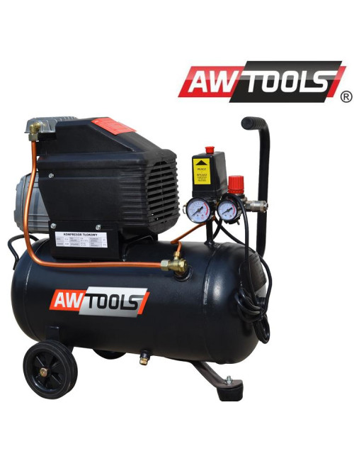 AWTOOLS SPRĘŻARKA OLEJOWA FL-24L  WYDAJNOŚĆ 245/min. ZBIORNIK 24l