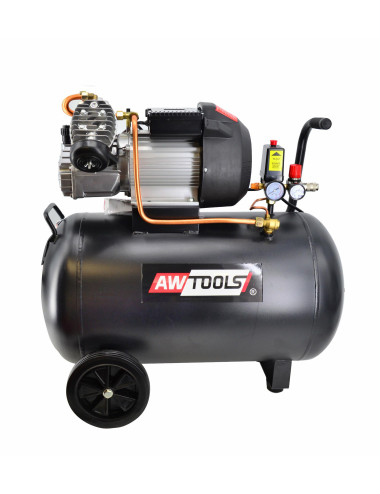 AWTOOLS SPRĘŻARKA OLEJOWA ZVA-50L V WYDAJNOŚĆ 370/min. ZBIORNIK 50l