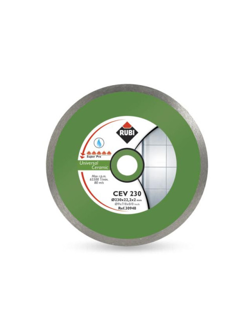 RUBI TARCZA DIAMENTOWA CEV 250 x 25,4mm PRO