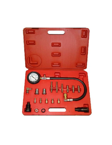 MIERNIK CIŚNIENIA SPRĘŻANIA  DIESEL + ADAPTERY