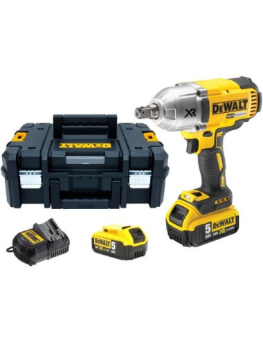DEWALT KLUCZ UDAROWY 18V 1/2" 950Nm 3-BIEGI 2 x 5,0Ah LI-ION DCF899P2
