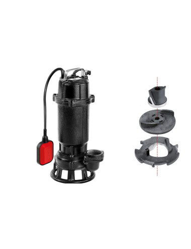 YATO POMPA ŻELIWNA Z ROZDRABNIACZEM  750W