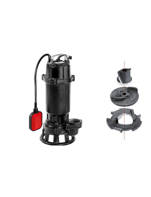 YATO POMPA ŻELIWNA Z ROZDRABNIACZEM  750W