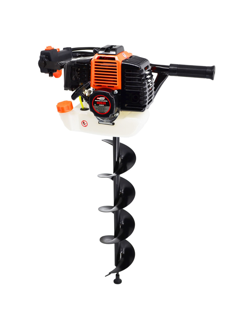 AWTOOLS ŚWIDER / WIERTNICA SPALINOWA DO GLEBY 2,95KM 2-SUWOWA +3 WIERTŁA (100,150,200mm)  GD520