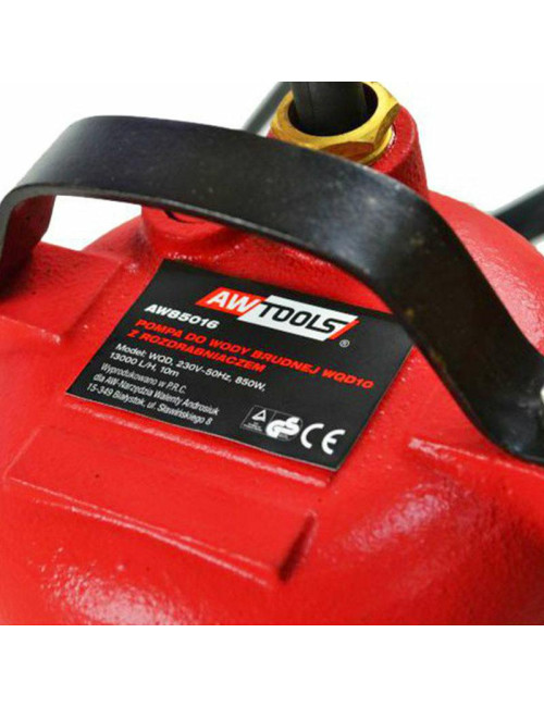 AWTOOLS POMPA WODY BRUDNEJ Z ROZDRABNIACZEM I PŁYWAKIEM 850W