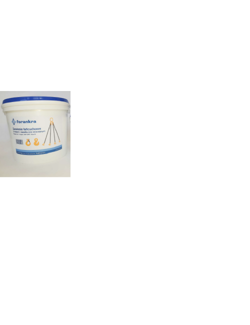 ZAWIESIE ŁAŃCUCHOWE 2-CIĘGN.  2,8T/m  HAKI Z ZABEZPIECZENIEM /SKRACANE  D8 G80