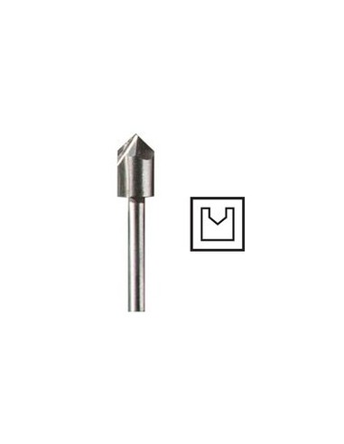 DREMEL FREZ KSZTAŁTOWY DO ZARYSÓW PŁASKICH (HSS) 6,4 mm