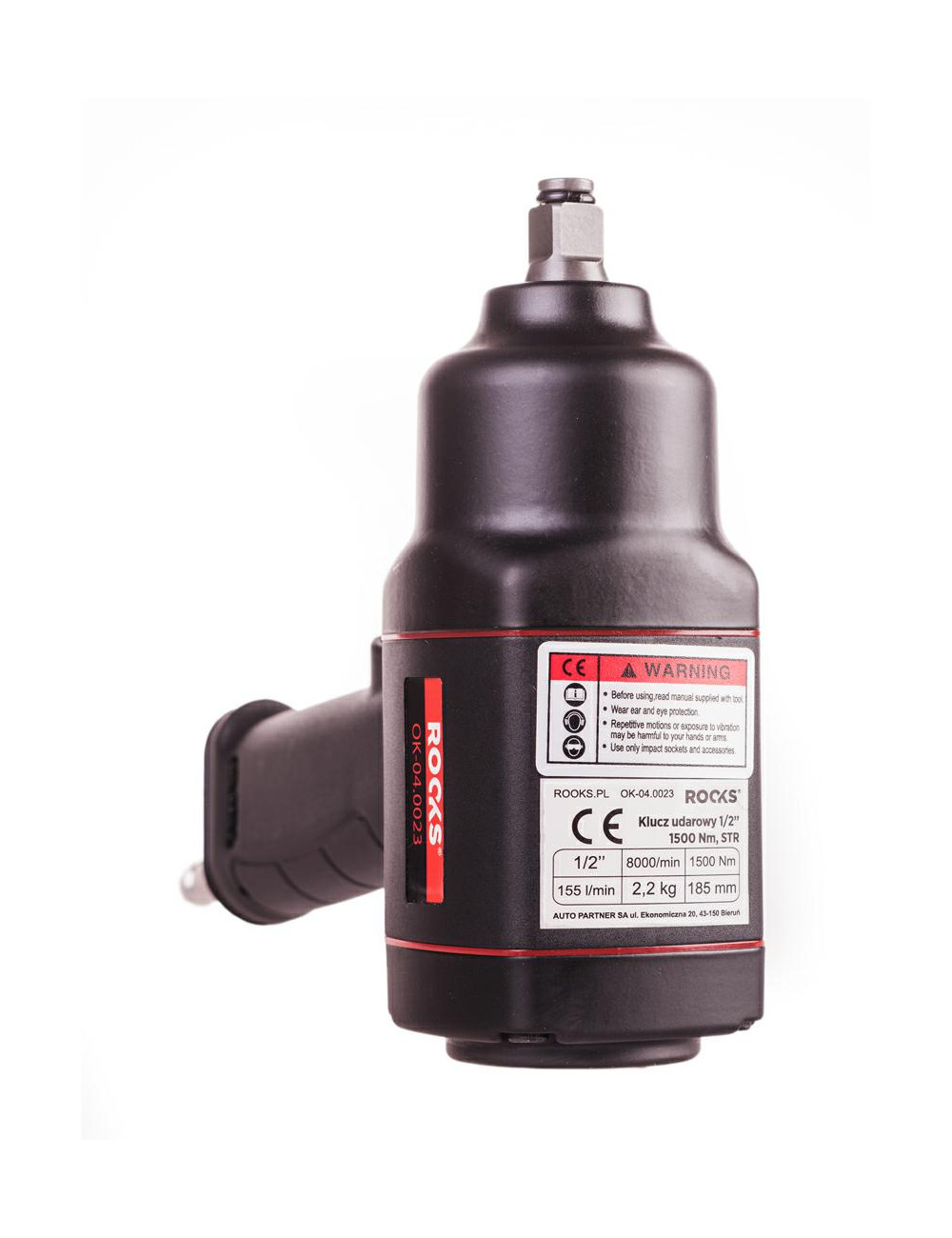 ROOKS KLUCZ UDAROWY PNEUMATYCZNY 1/2" 1500Nm