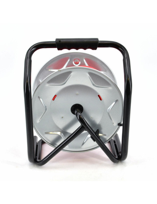 AWTOOLS PRZEDŁUŻACZ BĘBEN METALOWY CZERWONY HEAVY DUTY 30m 3x1,5 mm 16A / 3680W / IP44