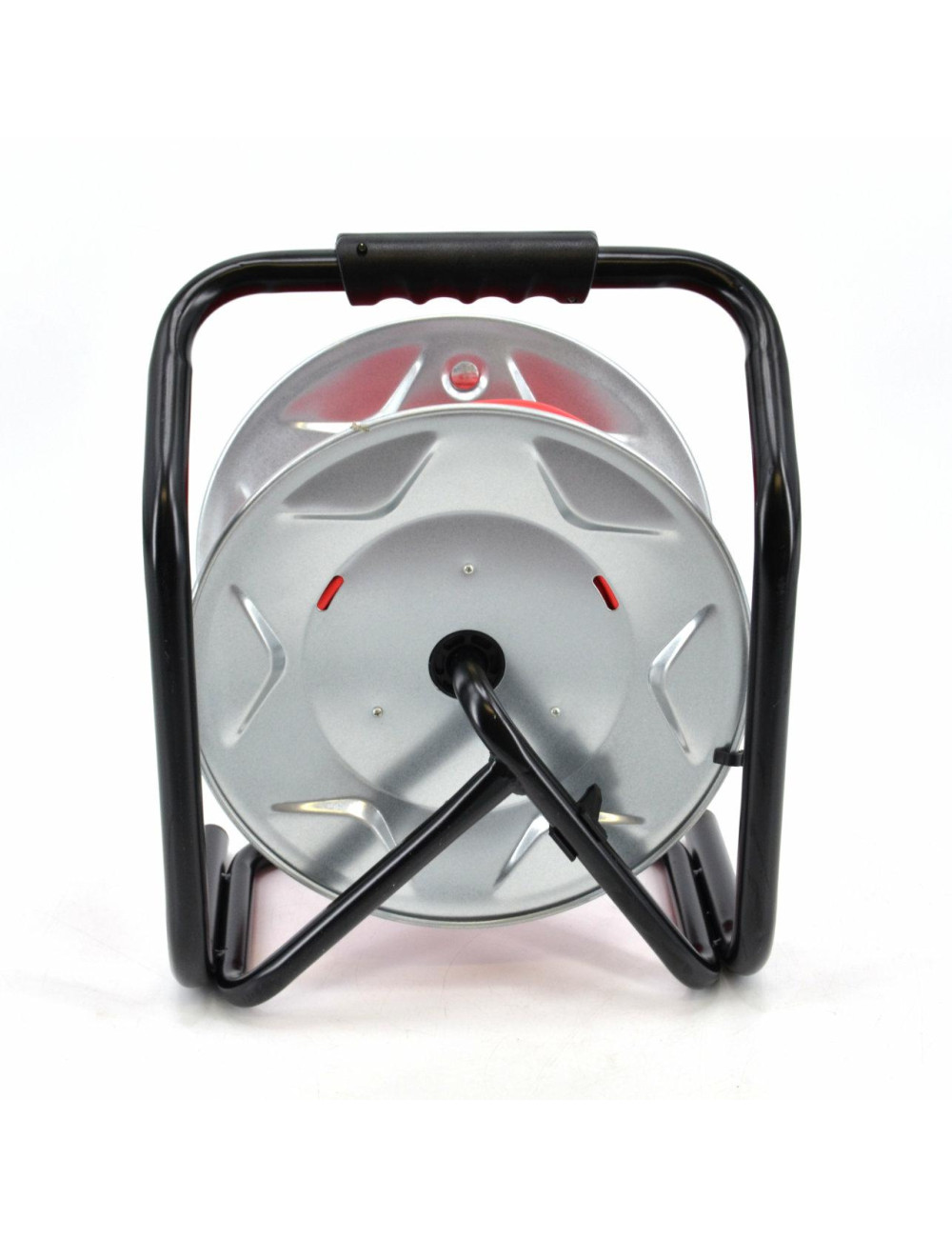 AWTOOLS PRZEDŁUŻACZ BĘBEN METALOWY CZERWONY HEAVY DUTY 50m 3x1,5 mm 16A / 3680W / IP44