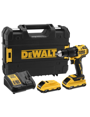 DEWALT WIERTARKO-WKRĘTARKA UDAROWA 18V 65Nm 2x3,0Ah BRUSHLESS DCD709L2T