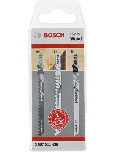 BOSCH BRZE.T ZEST.WOOD/14+1szt