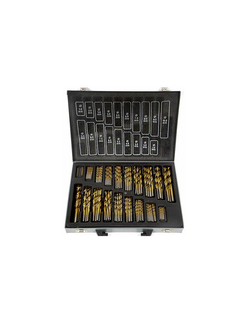 WIERTŁO METAL TYTAN KPL.170szt. /SILVER