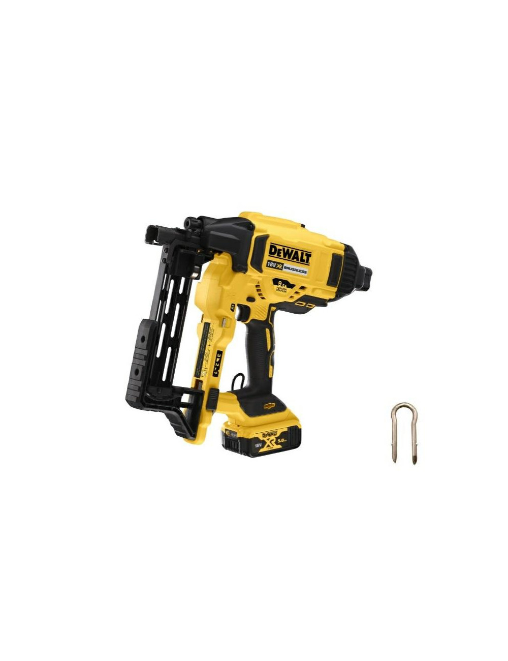 DEWALT ZSZYWACZ DO OGRODZEŃ 18V DCFS950P2 2x5,0Ah 40/45/50mm