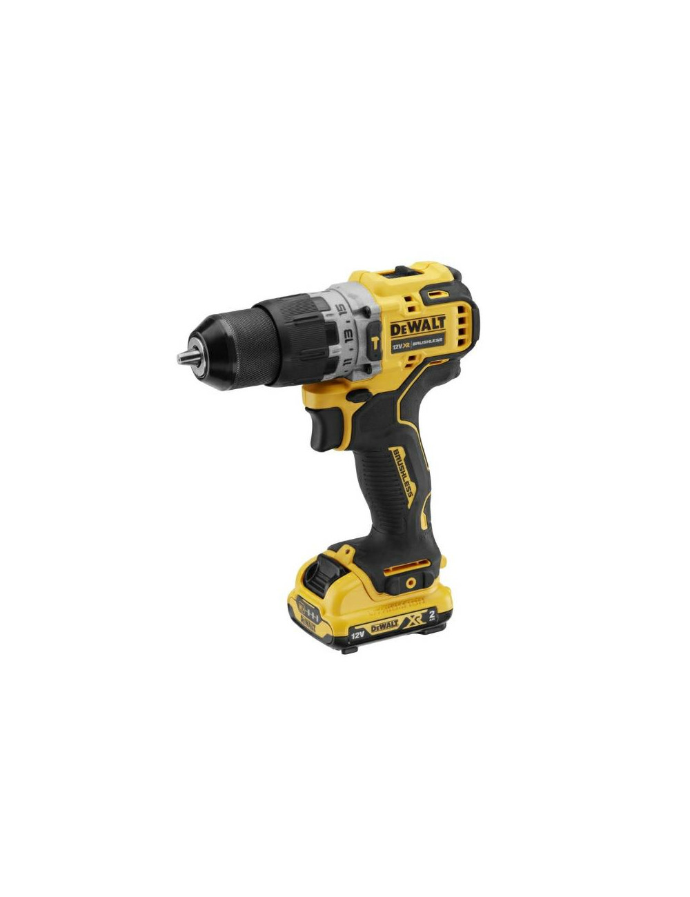 DEWALT WIERTARKO-WKRĘTARKA UDAROWA 12V 57/25Nm 2x2,0Ah DCD706D2