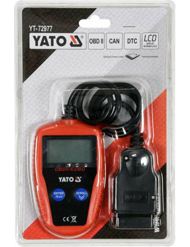 YATO TESTER DIAGNOSTYCZNY OBD/EOBD