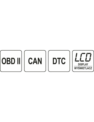YATO TESTER DIAGNOSTYCZNY OBD/EOBD