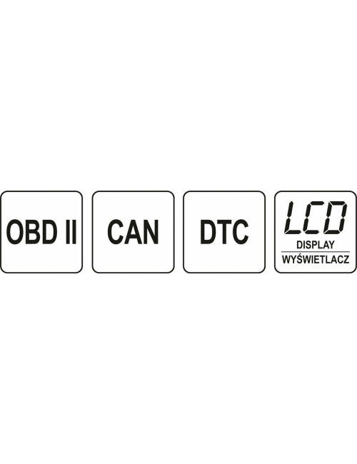 YATO TESTER DIAGNOSTYCZNY OBD/EOBD