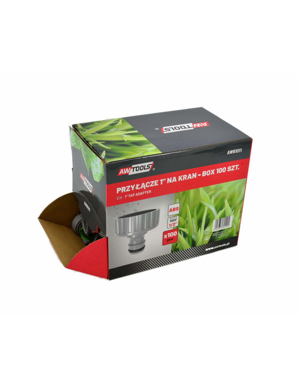 AWTOOLS PRZYŁĄCZE 1" NA KRAN BOX-100szt.