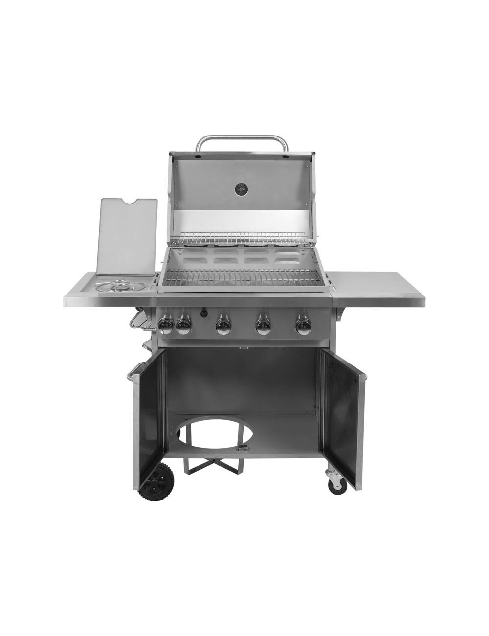 LUND GRILL GAZOWY 4+1 ŻELIWNY RUSZT 16KW